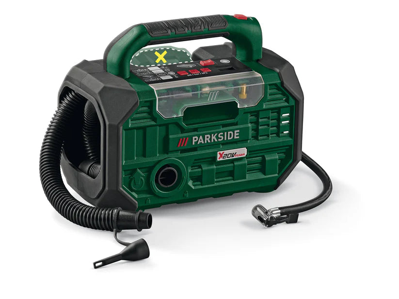 COMPRESSEUR ET POMPE SANS FIL PARKSIDE® PKA 20-LI C3, 20V