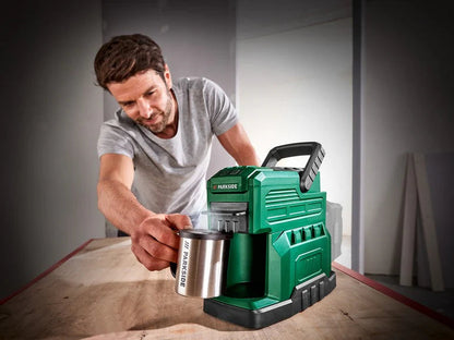 MACHINE À CAFÉ SANS FIL PARKSIDE® PKMA 20-LI AL, 20 V